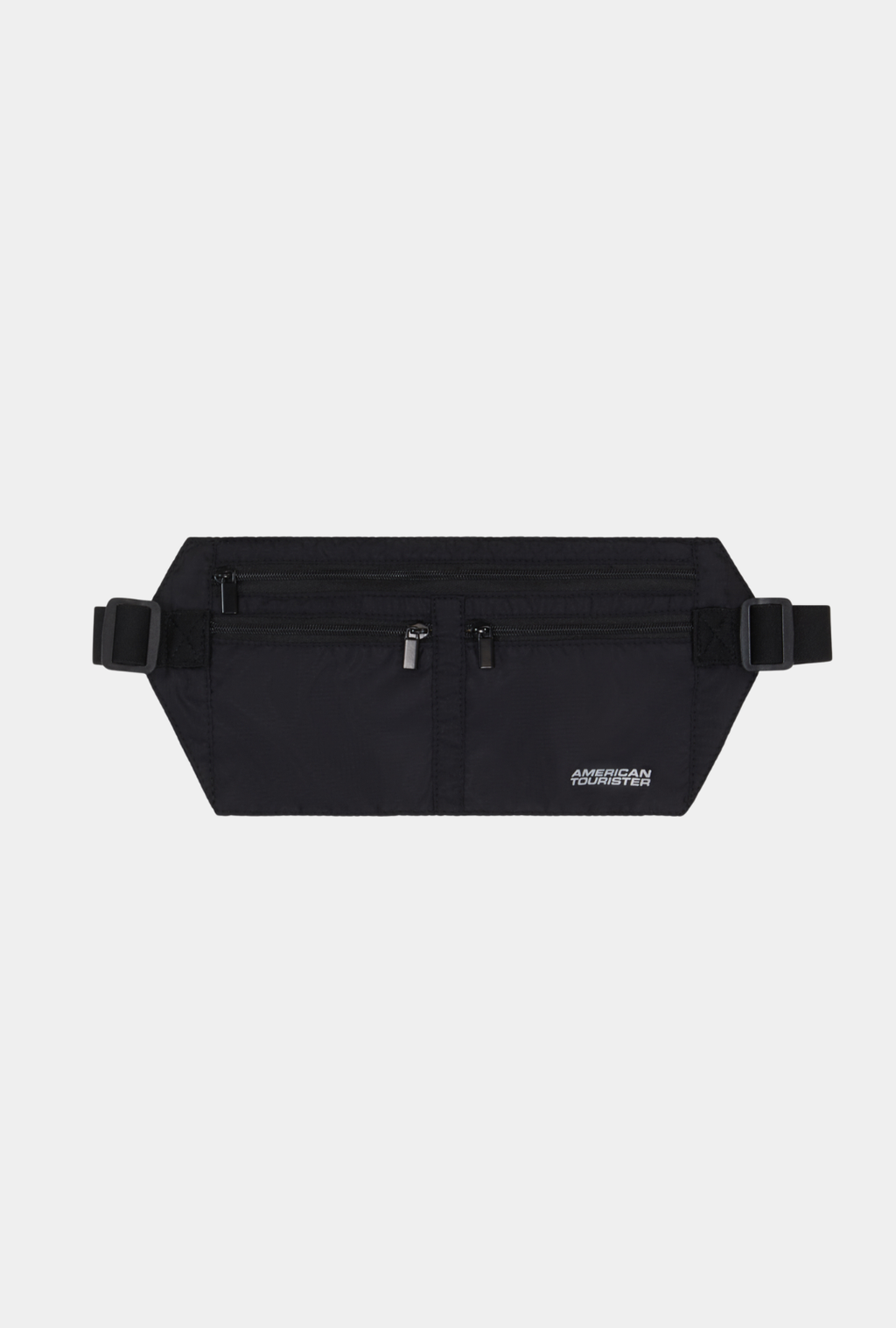 Cinturón porta dinero American Tourister con RFID color Black vista frontal