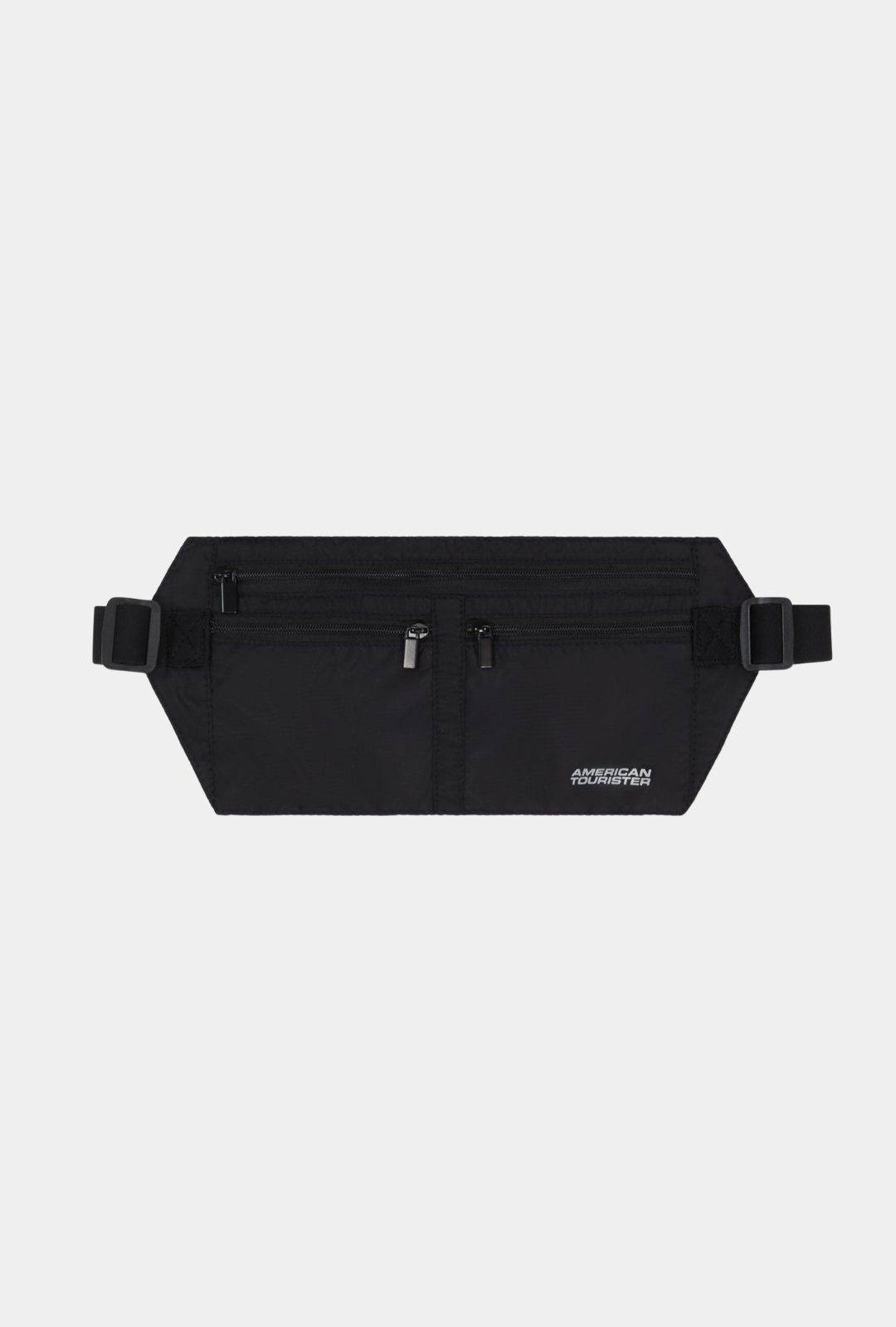Cinturón porta dinero American Tourister con RFID color Black vista frontal