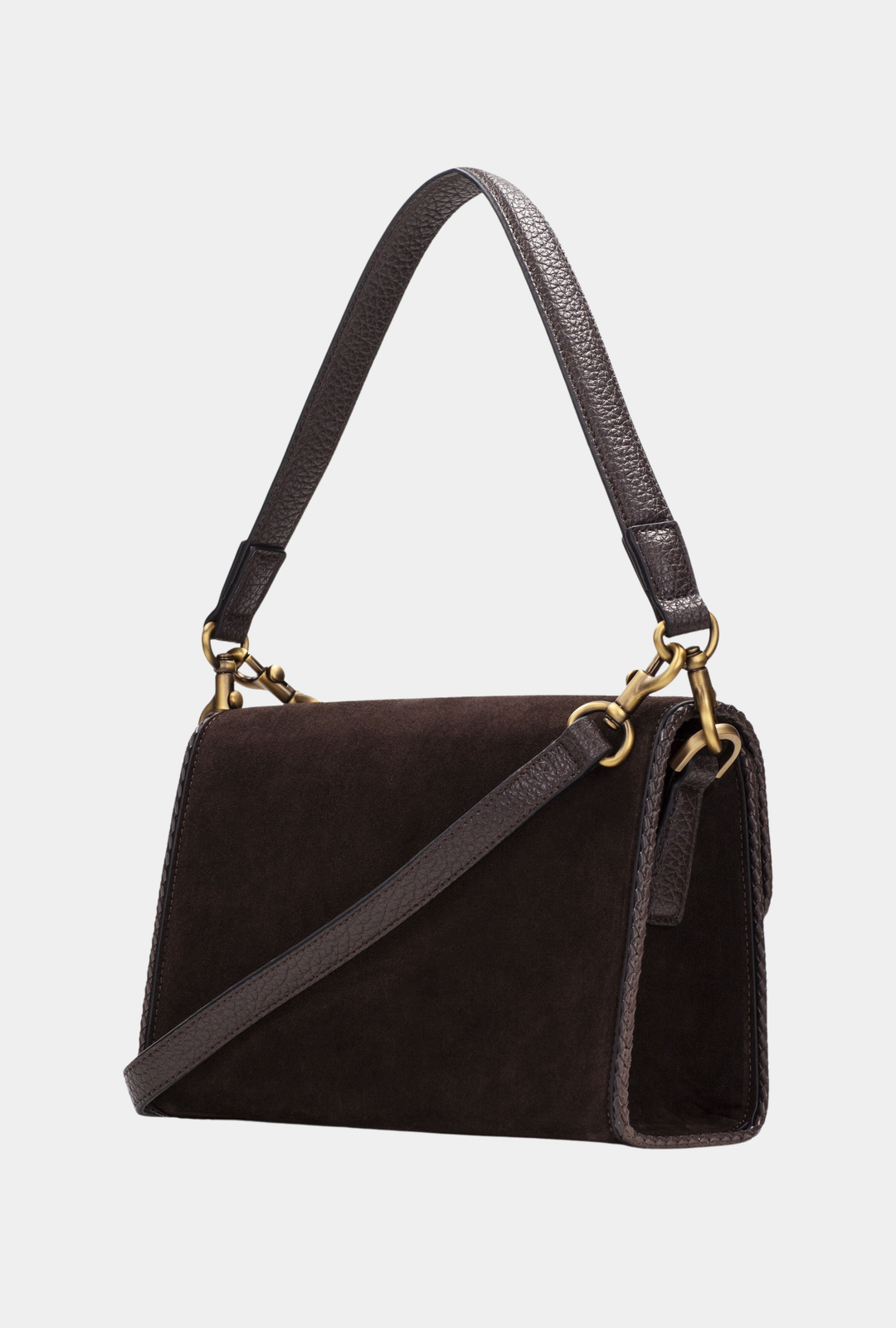 Vista trasera del Hispanitas Bolso Chocolate.