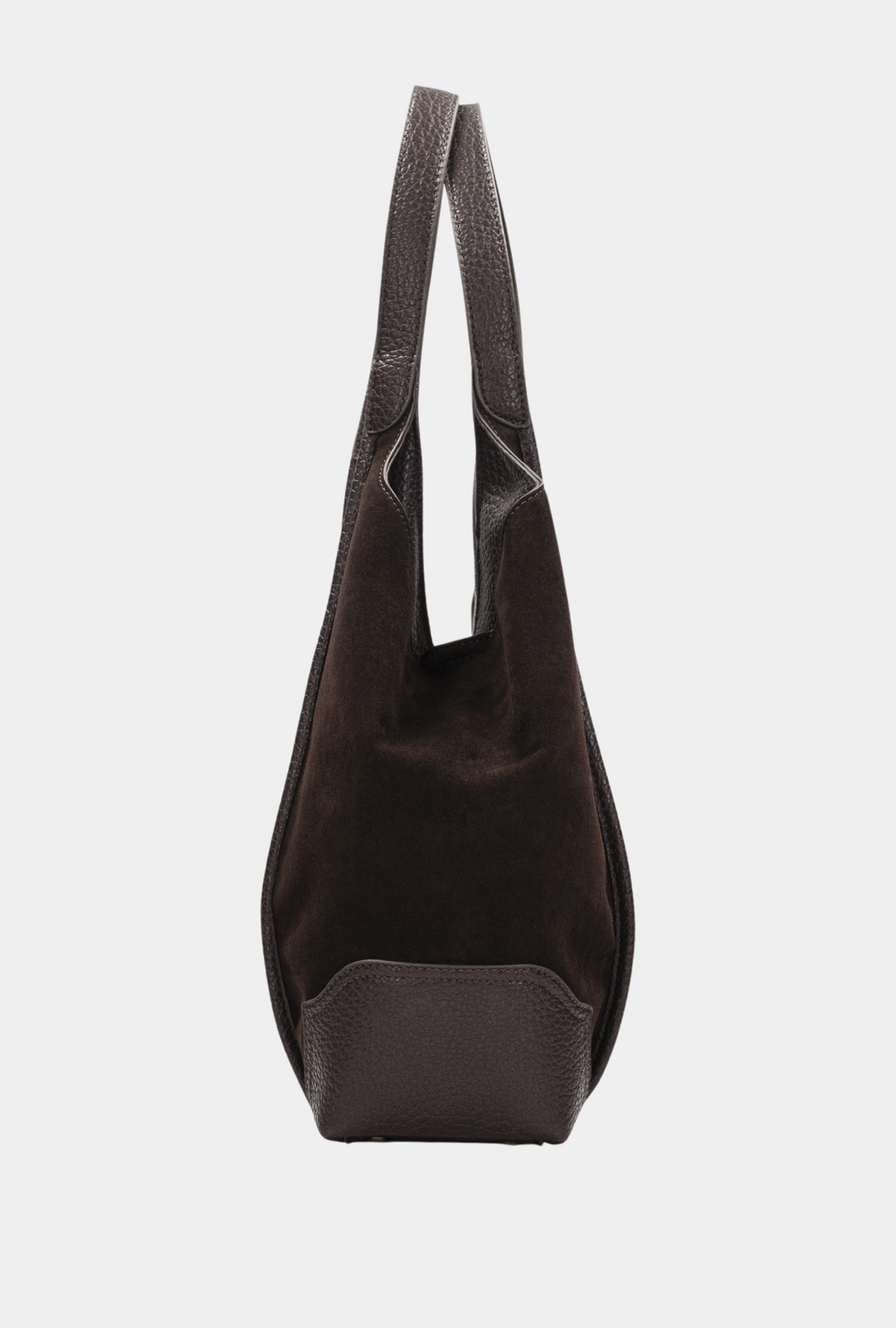 Vista lateral del Hispanitas Hobo Chocolate.