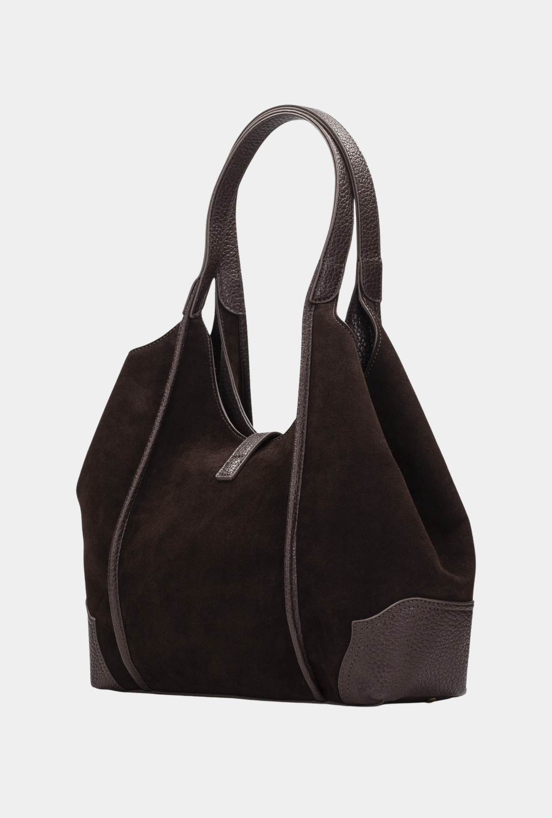 Vista trasera del Hispanitas Hobo Chocolate.