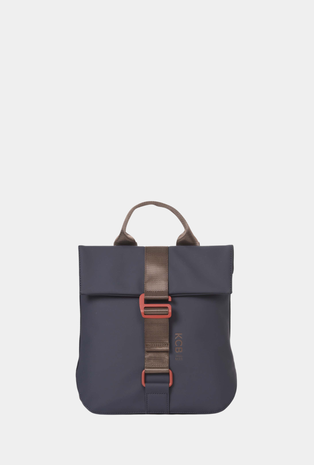 Mochila antirrobo pequeña KCB Chain color navy vista frontal